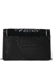 BRAHMIN Revel Collection Black Wendy Crossbody Bag