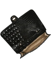 BRAHMIN Revel Collection Black Wendy Crossbody Bag