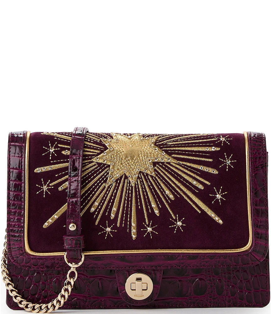 BRAHMIN Revel Collection Sugar Plum Wendy Crossbody Bag