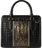 BRAHMIN Sarastro Collection Onyx Cami Satchel Bag