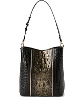 BRAHMIN Sarastro Collection Onyx Celina Bucket Bag