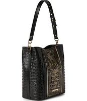 BRAHMIN Sarastro Collection Onyx Celina Bucket Bag