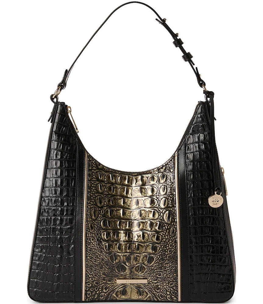 BRAHMIN Sarastro Collection Onyx Tabitha Shoulder Bag