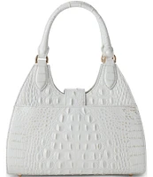 BRAHMIN Sea Salt Adrian Satchel Bag