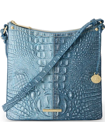 BRAHMIN Secour Collection Denim Katie Crossbody Bag