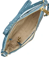 BRAHMIN Secour Collection Denim Katie Crossbody Bag