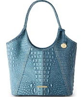 BRAHMIN Secour Collection Denim Melora Tote Bag