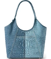 BRAHMIN Secour Collection Denim Melora Tote Bag