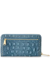 BRAHMIN Secour Collection Denim Suri Wallet