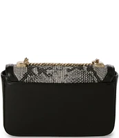 BRAHMIN Spark Collection Black Rosa Crossbody Bag