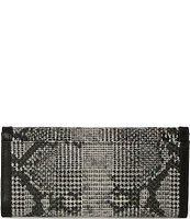 BRAHMIN Spark Collection Black Veronica Trifold Wallet