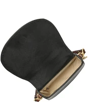 BRAHMIN Tuscan Collection Black Briar Crossbody Bag