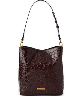 BRAHMIN Vanderbilt Collection Ganache Celina Bucket Bag