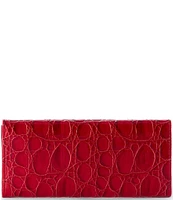 BRAHMIN Sriracha Vanderbilt Collection Veronica Trifold Wallet