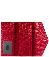 BRAHMIN Sriracha Vanderbilt Collection Veronica Trifold Wallet