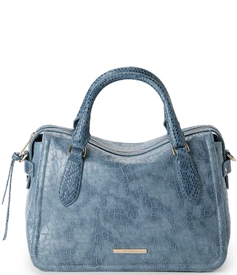 BRAHMIN Zostera Collection Micaela Satchel Bag