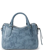 BRAHMIN Zostera Collection Micaela Satchel Bag