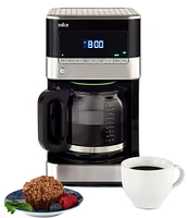 Braun BrewSense Drip Black Coffee Maker - 12 Cup