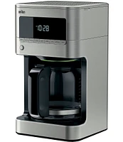 Braun BrewSense Drip Silver Coffee Maker- 12-Cup