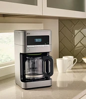 Braun BrewSense Drip Silver Coffee Maker- 12-Cup