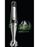 Braun MultiQuick 7 Immersion Hand Blender (1.5-Cup Food Processor, Whisk, Beaker)
