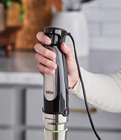 Braun MultiQuick 7 Immersion Hand Blender (1.5-Cup Food Processor, Whisk, Beaker)