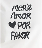 Brave + True Amor Short Sleeve Crew Neck Tee