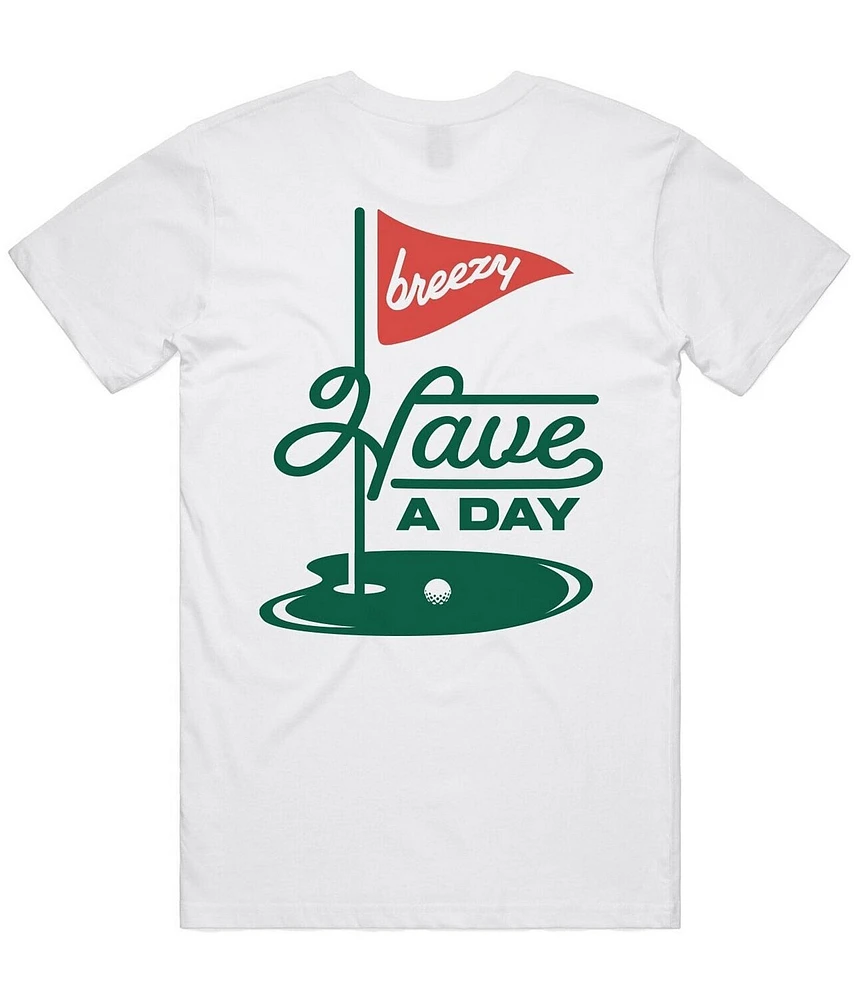 Breezy Golf Have A Day Short Sleeve T-Shirt