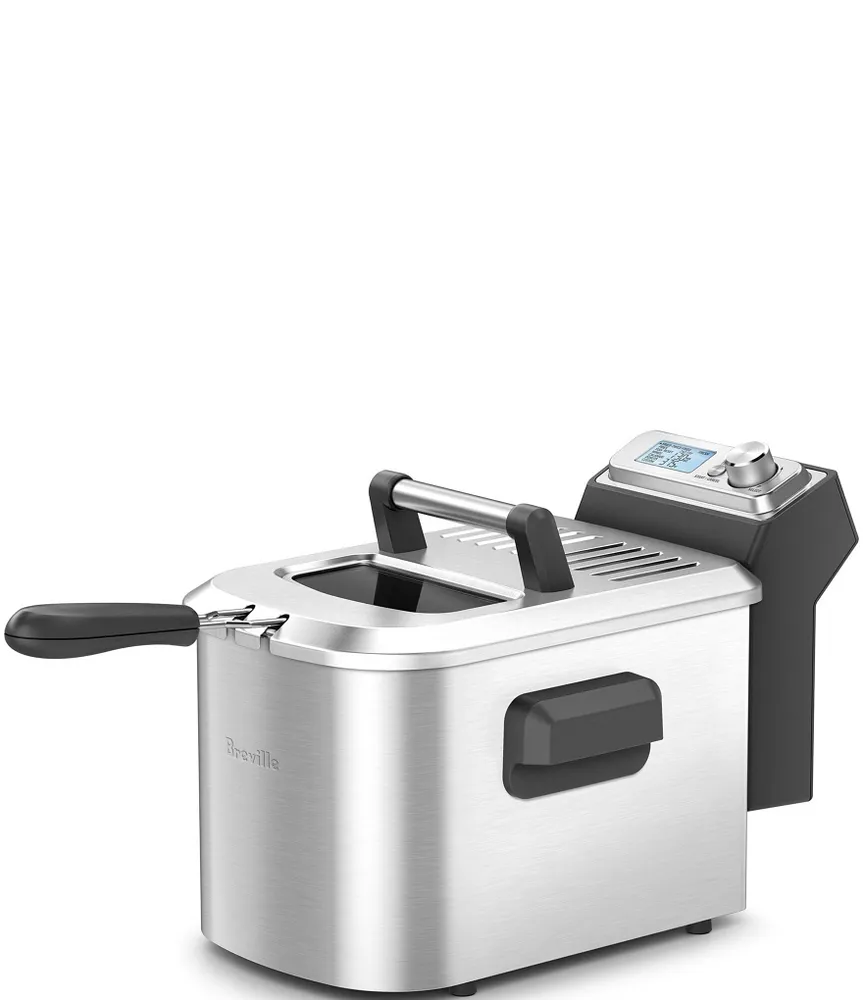 Breville Smart Fryer 4.25-Quart, 7 Functions Brushed Stainless Steel Deep Fryer