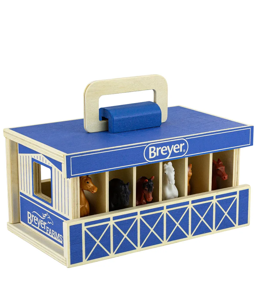 Breyer Horses Wooden Stable Playset