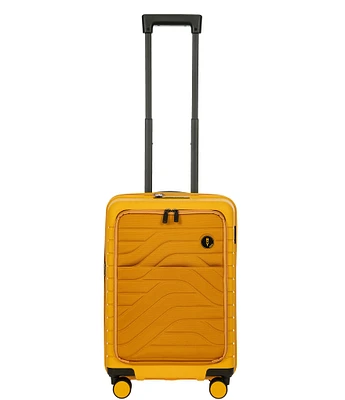 Bric's By Ulisse 21 Inch Expandable Spinner with Pocket Suitcase