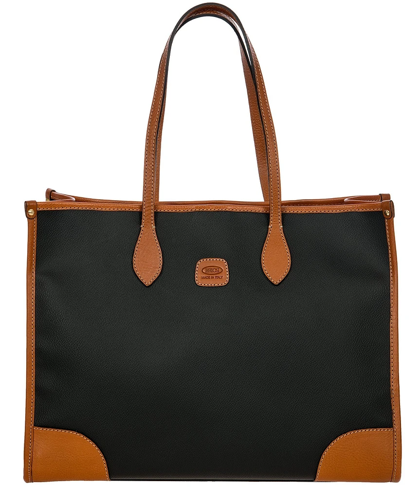 Bric's Firenze Contrast Trim Tote Bag