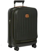 Bric's Taormina 21#double; Expandable Spinner with Pocket Carry-on Suitcase