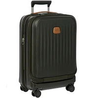 Bric's Taormina 21#double; Expandable Spinner with Pocket Carry-on Suitcase