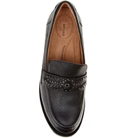 Brioso Frisco Leather Loafers