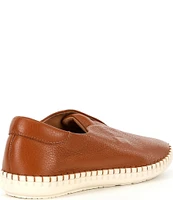 Brioso Sabino Leather Slip-Ons