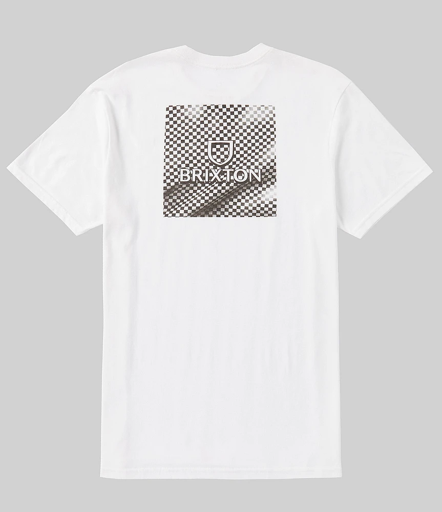 Brixton Alpha Square Short Sleeve Back Graphic T-Shirt