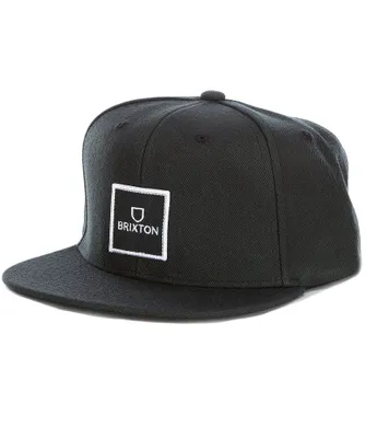 Brixton Alpha Square Snap-Back Medium-Profile Cap