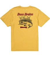 Brixton Bass Brains Fishing Team Short Sleeve T-Shirt