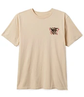 Brixton Battle Eagle Short Sleeve Graphic T-Shirt