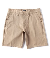 Brixton Choice Chino Plaid 19#double; Outseam Shorts