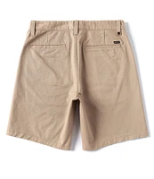 Brixton Choice Chino Plaid 19#double; Outseam Shorts