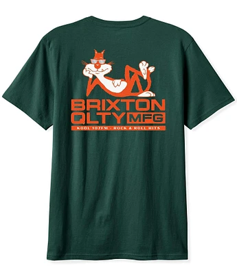 Brixton Cool Cat Short Sleeve Graphic T-Shirt