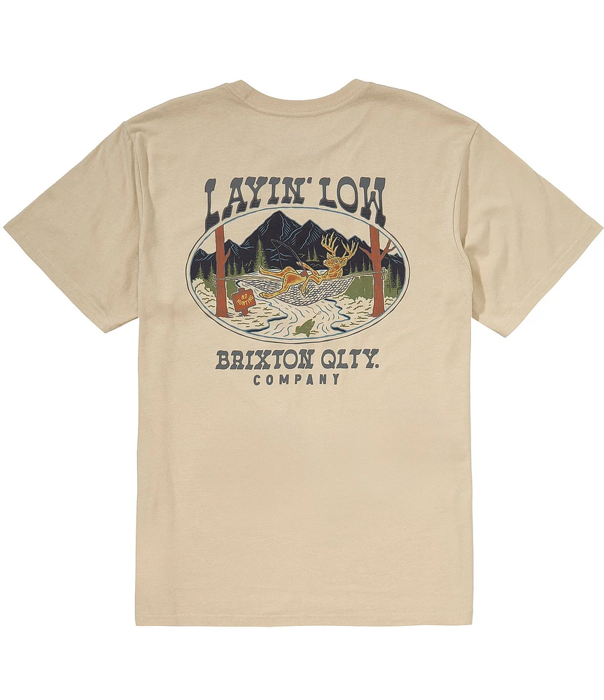 Brixton Layin' Low Short Sleeve T-Shirt