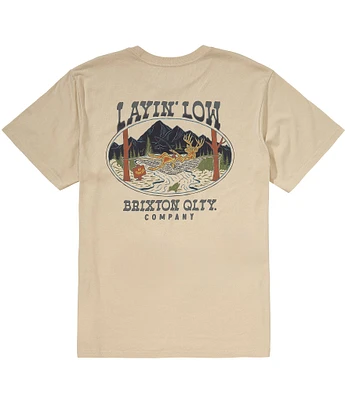 Brixton Layin' Low Short Sleeve T-Shirt