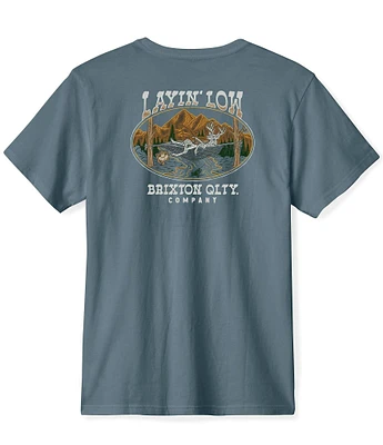 Brixton Layin' Low Short Sleeve T-Shirt