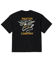 Brixton Live Free Hawk Short Sleeve T-Shirt