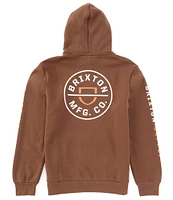 Brixton Long-Sleeve Crest Graphic Pullover Hoodie