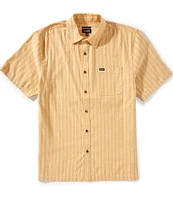 Brixton Oxford Stripe Short Sleeve Woven Shirt