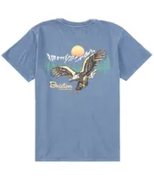 Brixton Short Sleeve Glacier Eagle Graphic T-Shirt